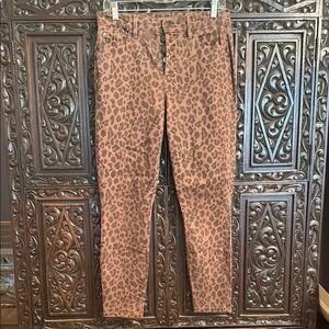 Level 99 Cheetah Animal Print Jeans